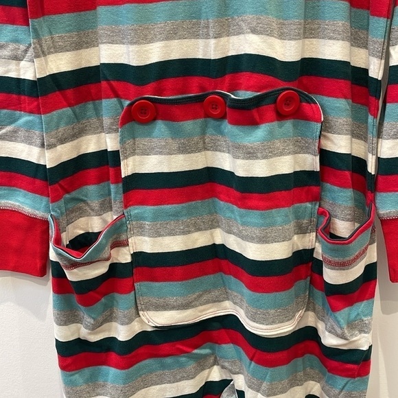 HATLEY X INDIGO ADULT UNISEX UNION SUIT HOLIDAY WINTER STRIPE SIZE XL - Picture 3 of 9